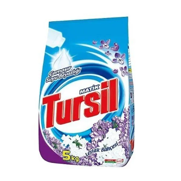 Tursil Matik Leylak Bahçesi Toz Çamaşır Deterjanı 5 kg Deterjan