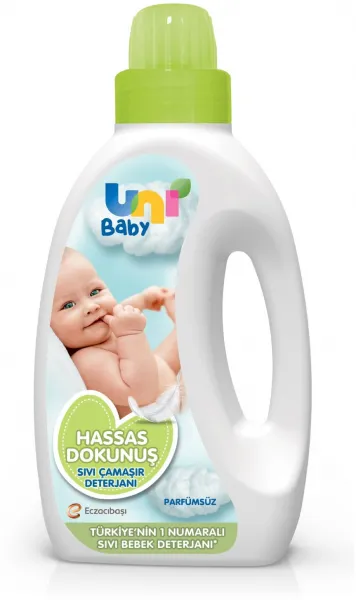 Uni Baby Hassas Dokunuş Sıvı Çamaşır Deterjanı 1.5 lt Deterjan