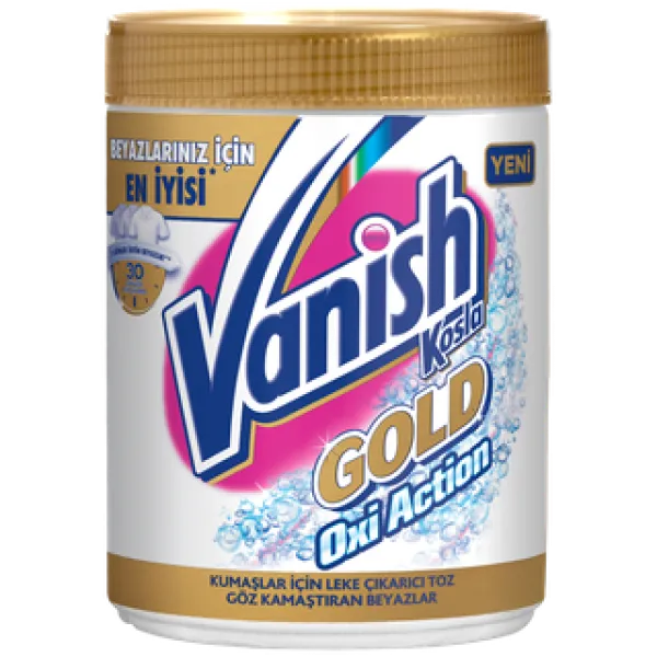 Vanish Kosla Gold Oxi Action Kristal Beyaz Toz Leke Çıkarıcı 800 gr Deterjan