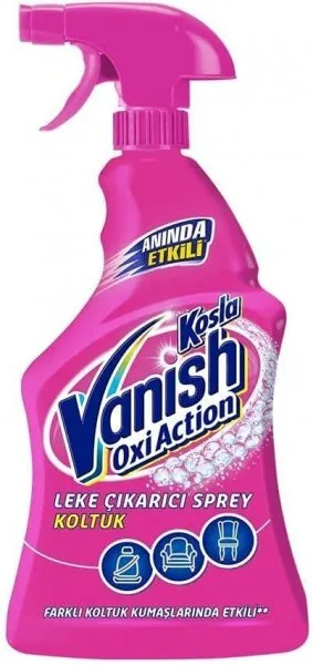 Vanish Kosla Oxi Action Leke Çıkarıcı Koltuk Sprey 660 ml Deterjan