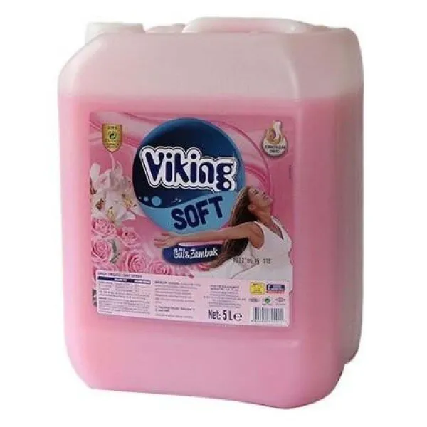 Viking Gül ve Zambak Soft Yumuşatıcı 5 kg Deterjan