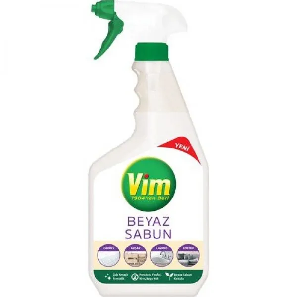 Vim Beyaz Sabun Sprey 750 ml Deterjan