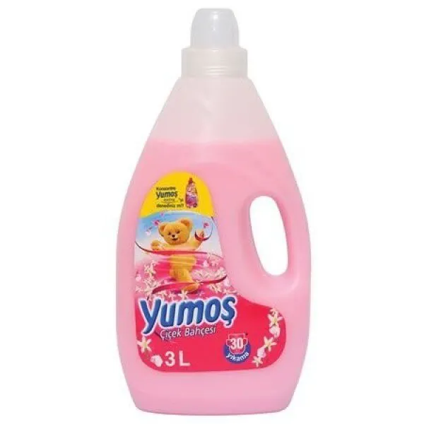 Yumoş Çiçek Bahçesi Yumuşatıcı 3 lt Deterjan