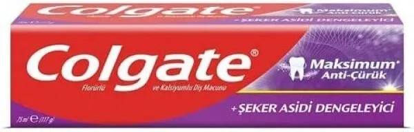 Colgate Maksimum Anti Çürük 75 ml Diş Macunu