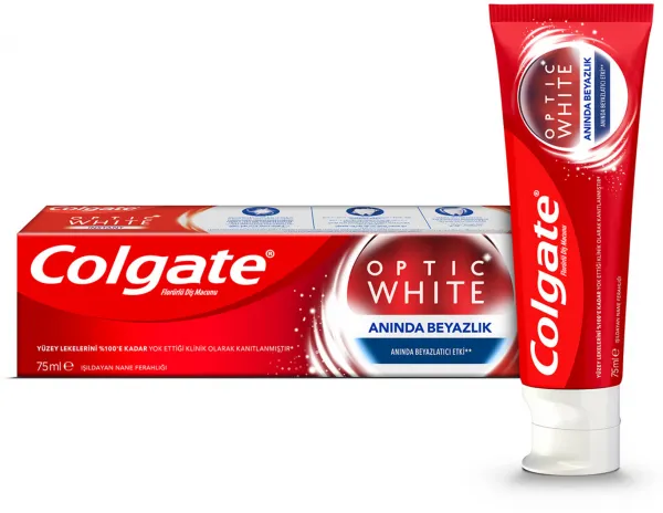 Colgate Optic White Anında Beyazlık 75 ml Diş Macunu