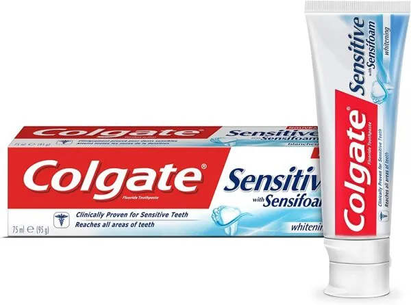 Colgate Sensitive Sensifoam Beyazlatıcı 75 ml Diş Macunu