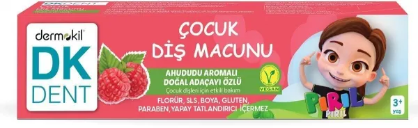 DK Dent Pırıl Ahududu Aromalı 50 ml Diş Macunu