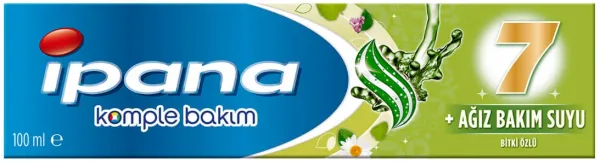 İpana Komple Bakım 7 Bitki Özlü Ağız Bakım Suyu 100 ml Diş Macunu