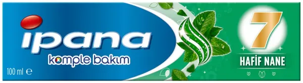 İpana Komple Bakım 7 Hafif Nane 100 ml Diş Macunu