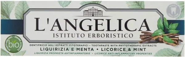 L'Angelica Meyan Kökü & Nane Aromalı 75 ml Diş Macunu