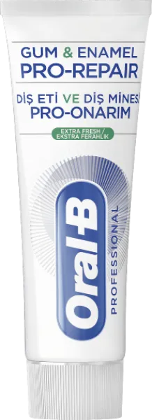 Oral-B Professional Ekstra Ferahlık Diş Eti Ve Diş Minesi Pro-Onarım 75 ml Diş Macunu