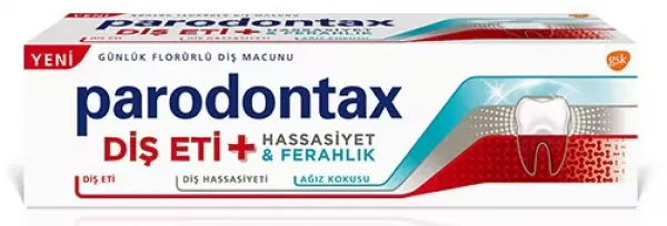 Parodontax Diş Eti Hassasiyet & Ferahlık 75 ml Diş Macunu