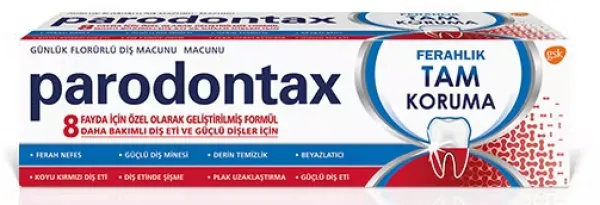 Parodontax Ferahlık Tam Koruma 75 ml Diş Macunu