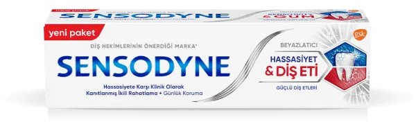 Sensodyne Hassasiyet & Diş Eti Beyazlatıcı 75 ml Diş Macunu