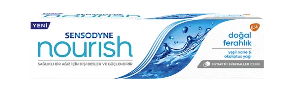 Sensodyne Nourish Doğal Ferahlık 75 ml Diş Macunu