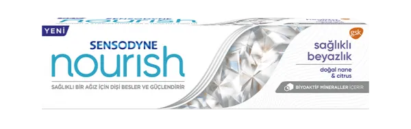 Sensodyne Nourish Sağlıklı Beyazlık 75 ml Diş Macunu