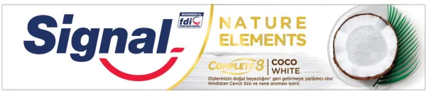 Signal Nature Elements Coco White 75 ml Diş Macunu