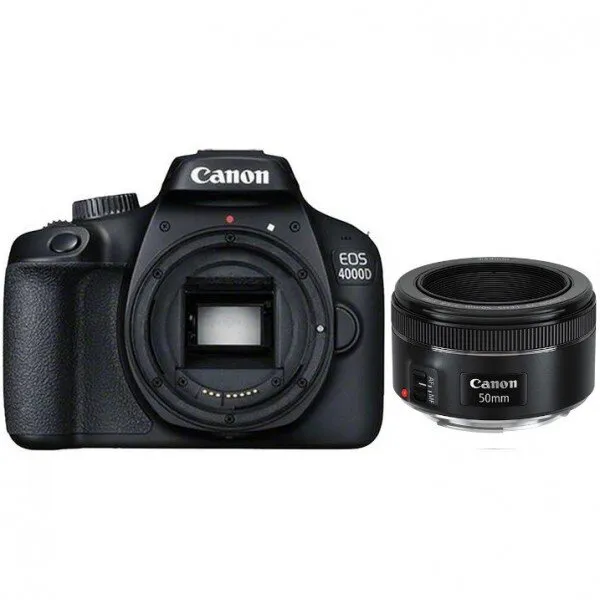 Canon EOS 4000D 50mm DSLR Fotoğraf Makinesi