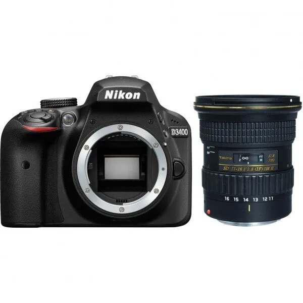 Nikon D3400 11-16mm DSLR Fotoğraf Makinesi