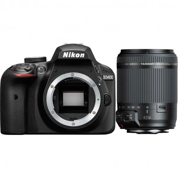 Nikon D3400 18-200mm DSLR Fotoğraf Makinesi