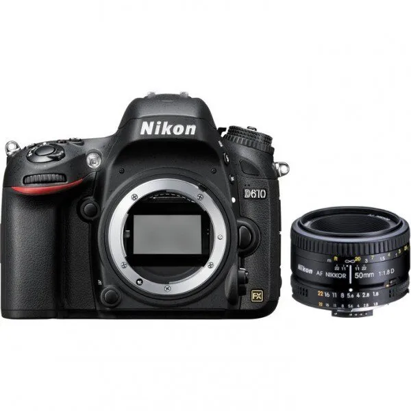 Nikon D610 50mm DSLR Fotoğraf Makinesi
