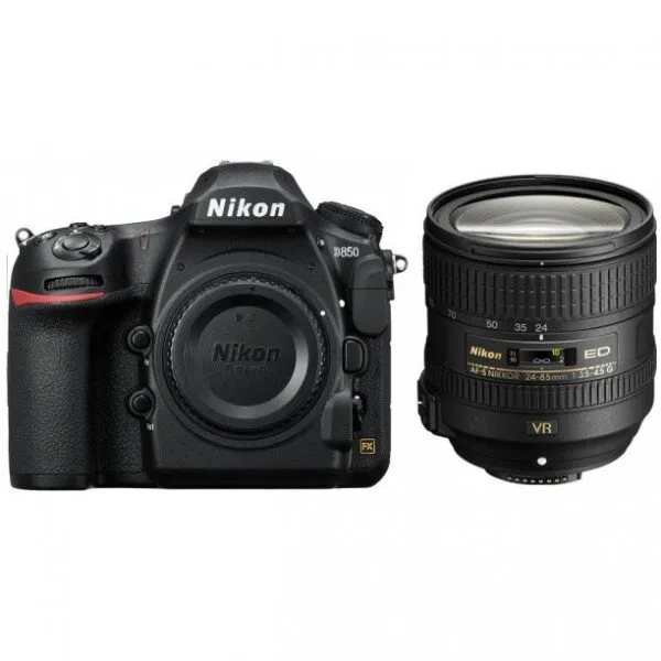 Nikon D850 24-85mm DSLR Fotoğraf Makinesi