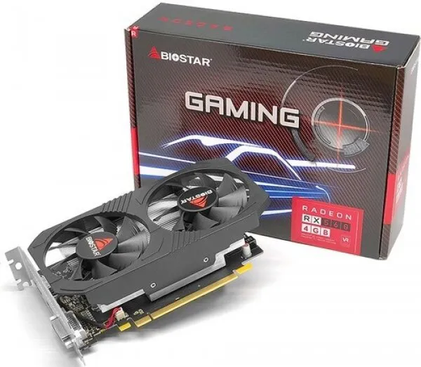 Biostar Radeon RX 560 4GB Dual Cooling (BIO-VA56C5RF41) Ekran Kartı