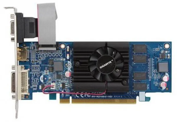 Gigabyte GeForce 210 1GB GDDR3 (GV-N210D3-1GI) Ekran Kartı