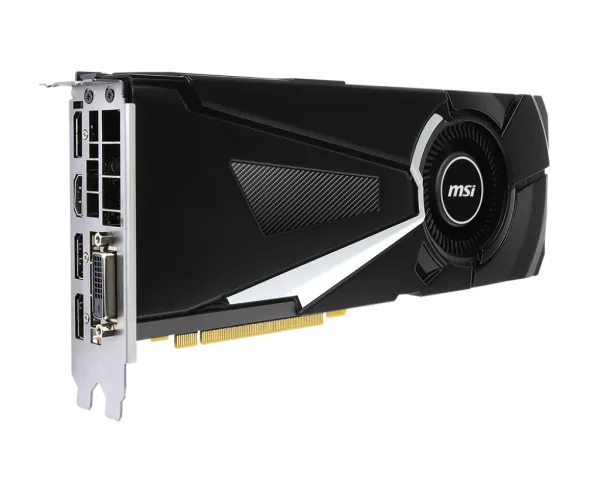 MSI GeForce GTX 1070 Aero 8G OC 1531 MHz Ekran Kartı