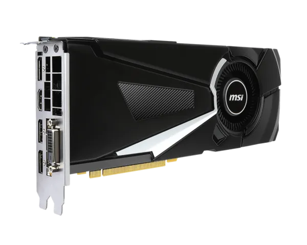 MSI GeForce GTX 1080 Aero 8G OC 1632 MHz Ekran Kartı