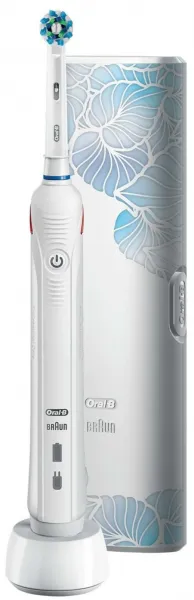 Oral-B Pro 2500 Cross Action Flora Blue Elektrikli Diş Fırçası