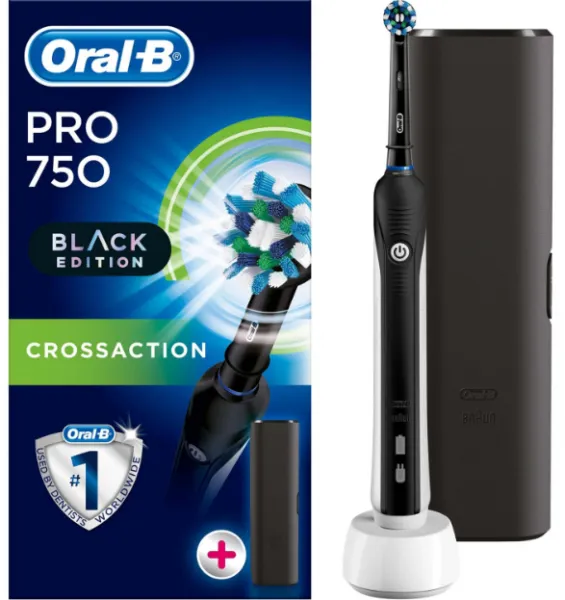 Oral-B Pro 750 Black Edition Elektrikli Diş Fırçası