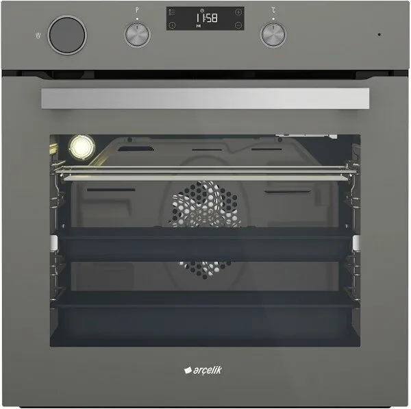 Arçelik 9549 CBDG Gri Ankastre Fırın