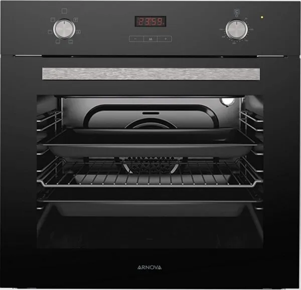 Arnova AFD-2600B Siyah Ankastre Fırın