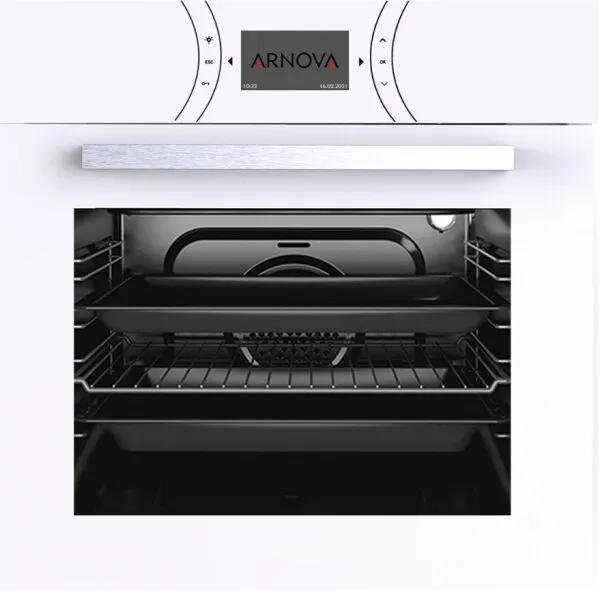 Arnova AFD 5000White Beyaz Ankastre Fırın