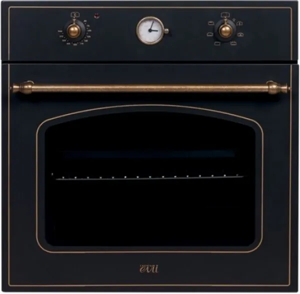 Çetintaş RS 1237 Siyah Ankastre Fırın