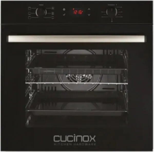 Cucinox MFA 627 Siyah Ankastre Fırın