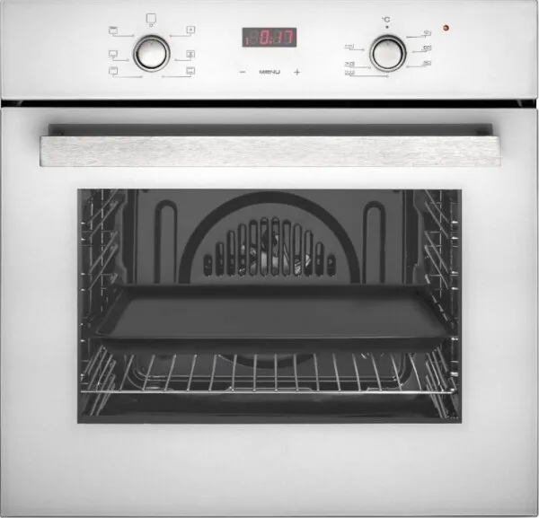 Eminçelik AO 2163 W60 Beyaz Ankastre Fırın