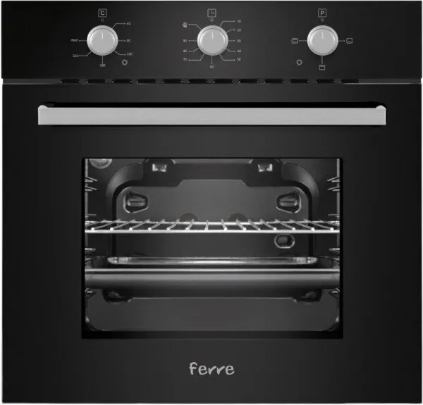 Ferre BE3-LM Siyah Ankastre Fırın