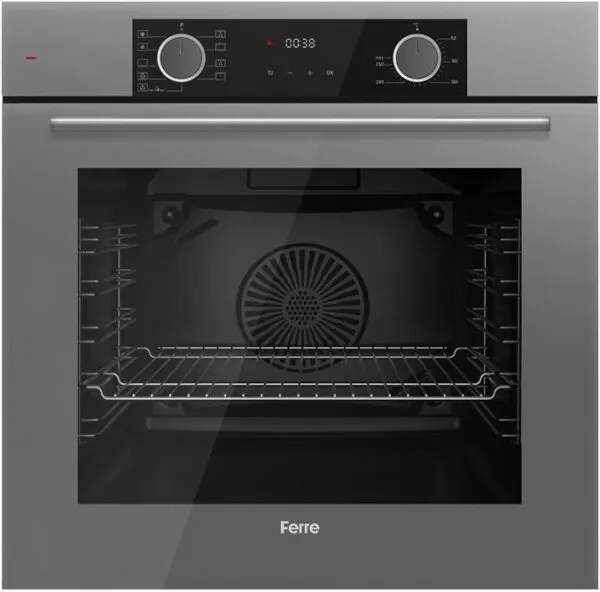 Ferre XE63CPR Gri Ankastre Fırın