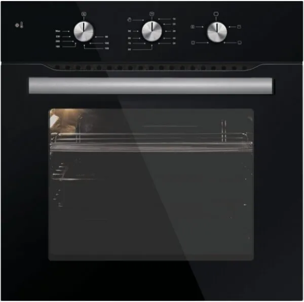 Luxell B66 SF2 MT Siyah Ankastre Fırın