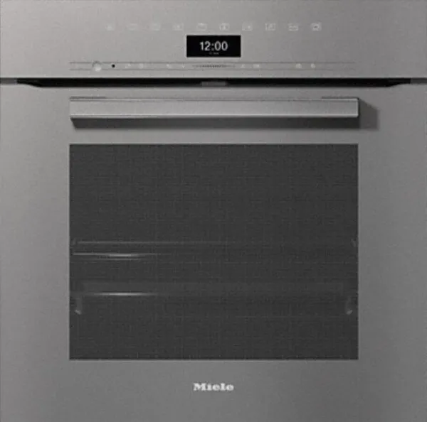 Miele H 7464 BP Gri Ankastre Fırın