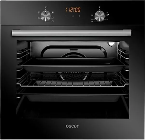 Oscar 8047 Siyah Ankastre Fırın