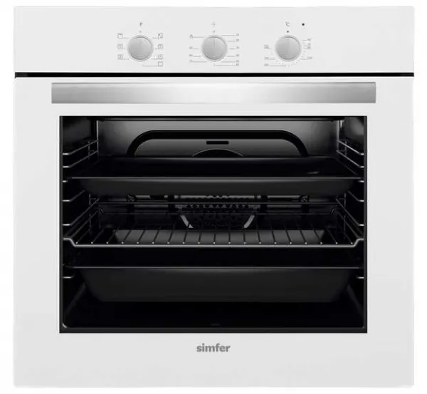 Simfer 7339 Beyaz Ankastre Fırın