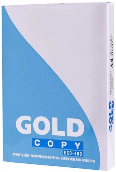 Gold Copy Eco-400 A4 80g 500 Yaprak Fotokopi Kağıdı