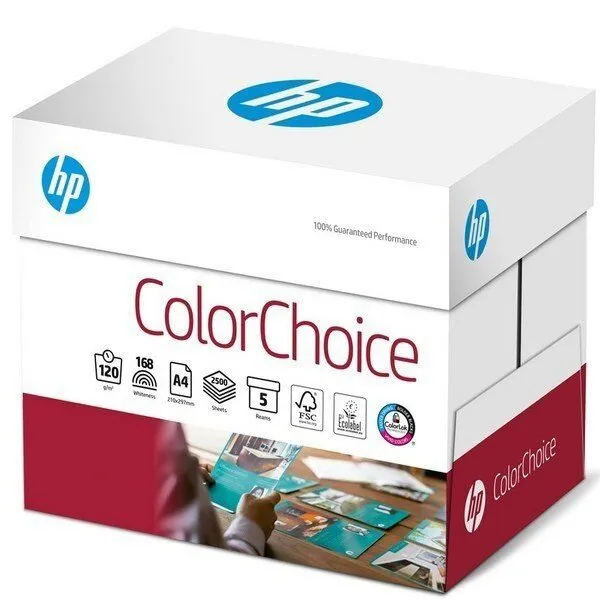 HP ColorChoice A4 120g 1250 Yaprak Fotokopi Kağıdı