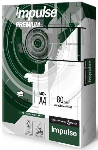İmpulse Premium A4 80g 500 Yaprak Fotokopi Kağıdı