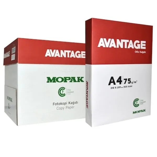 Mopak Avantage A4 80g 2500 Yaprak Fotokopi Kağıdı