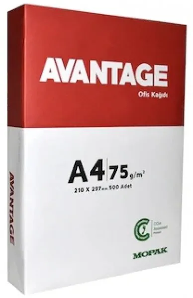 Mopak Avantage A4 80g 500 Yaprak Fotokopi Kağıdı