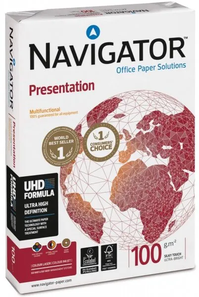 Navigator Presentation A3 100g 500 Yaprak Fotokopi Kağıdı